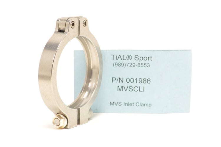 001986 MVSCLI TiAL Sport MVS VBand Inlet Clamp