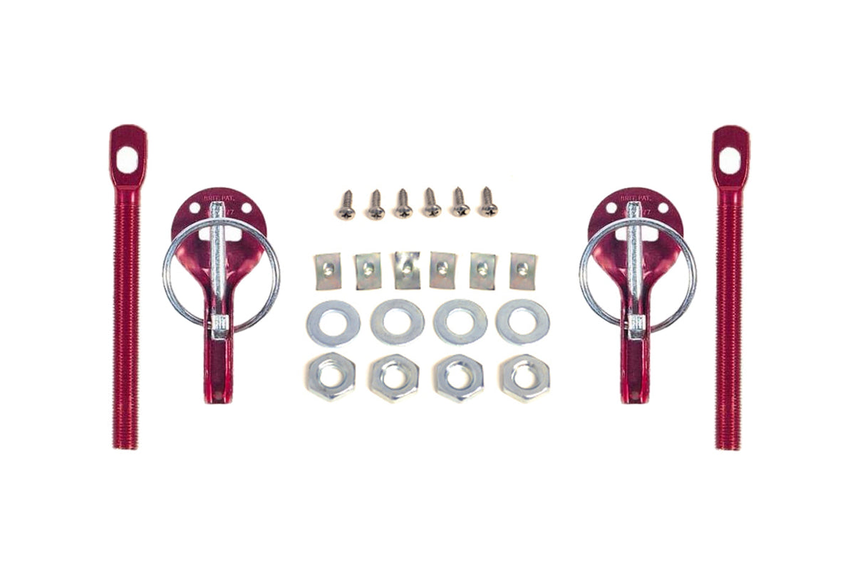 Sparco Hood Pins Red (01606AR)