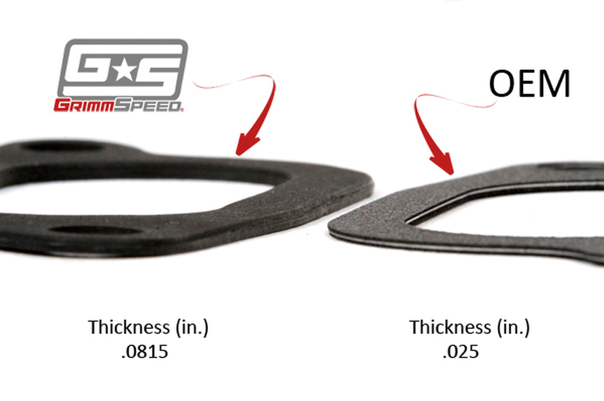 GrimmSpeed Intercooler to Y-Pipe Gaskets for 02-07 WRX / 04+STi (020024)