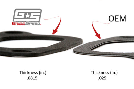 GrimmSpeed Intercooler to Y-Pipe Gaskets for 02-07 WRX / 04+STi (020024)