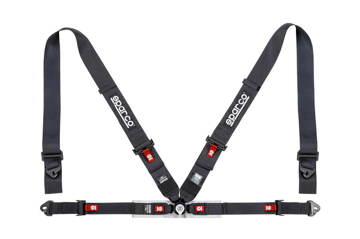Sparco Competition Harness 4 Point 3" Black 04716M1NR