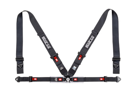 Sparco Competition Harness 4 Point 3" Black 04716M1NR