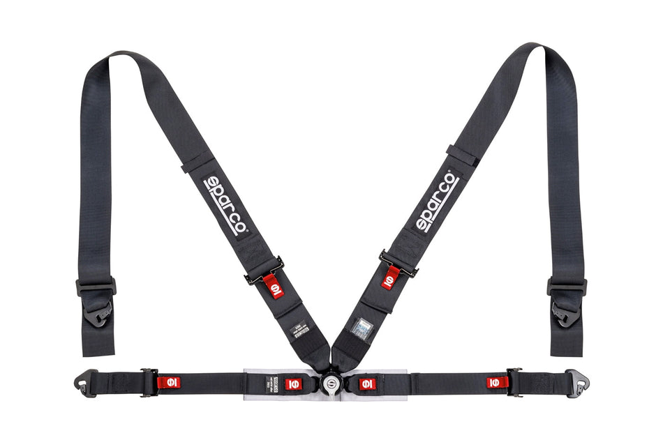 Sparco Competition Harness 4 Point 3" Black 04716M1NR