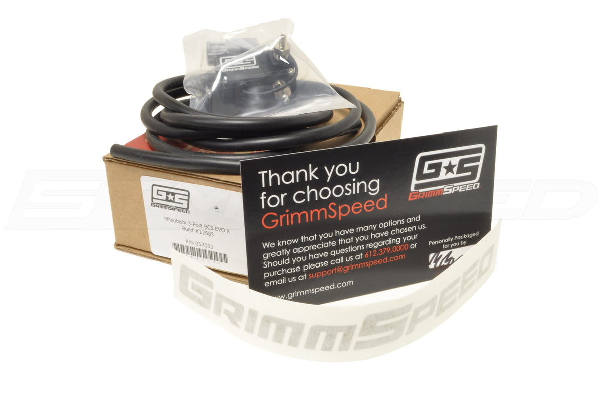 GrimmSpeed Boost Control Solenoid for Evo X (057033)