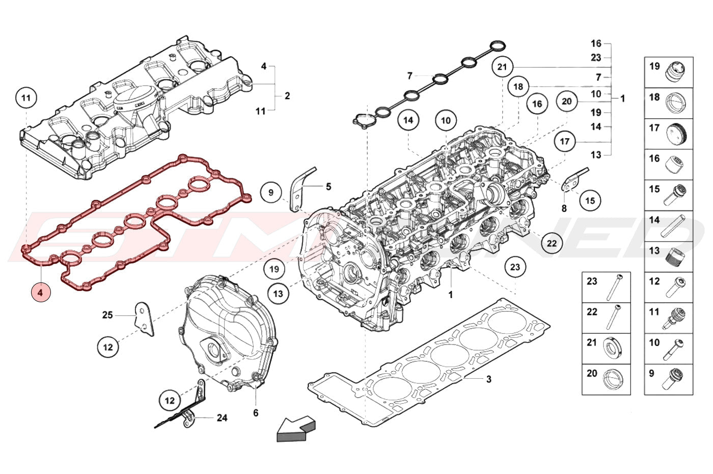 Lamborghini Huracan Example Diagram