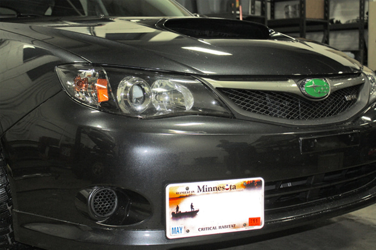 GrimmSpeed Front License Plate Relocation Kit 08-14 WRX/STi (094011)