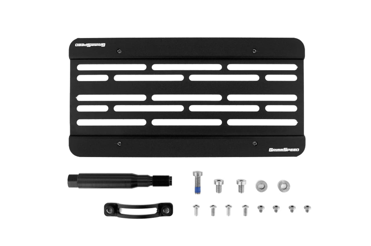 GrimmSpeed Front License Plate Relocation Kit 15-17 WRX/STi (094063)