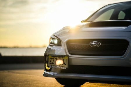 GrimmSpeed Front License Plate Relocation Kit 15-17 WRX/STi (094063)