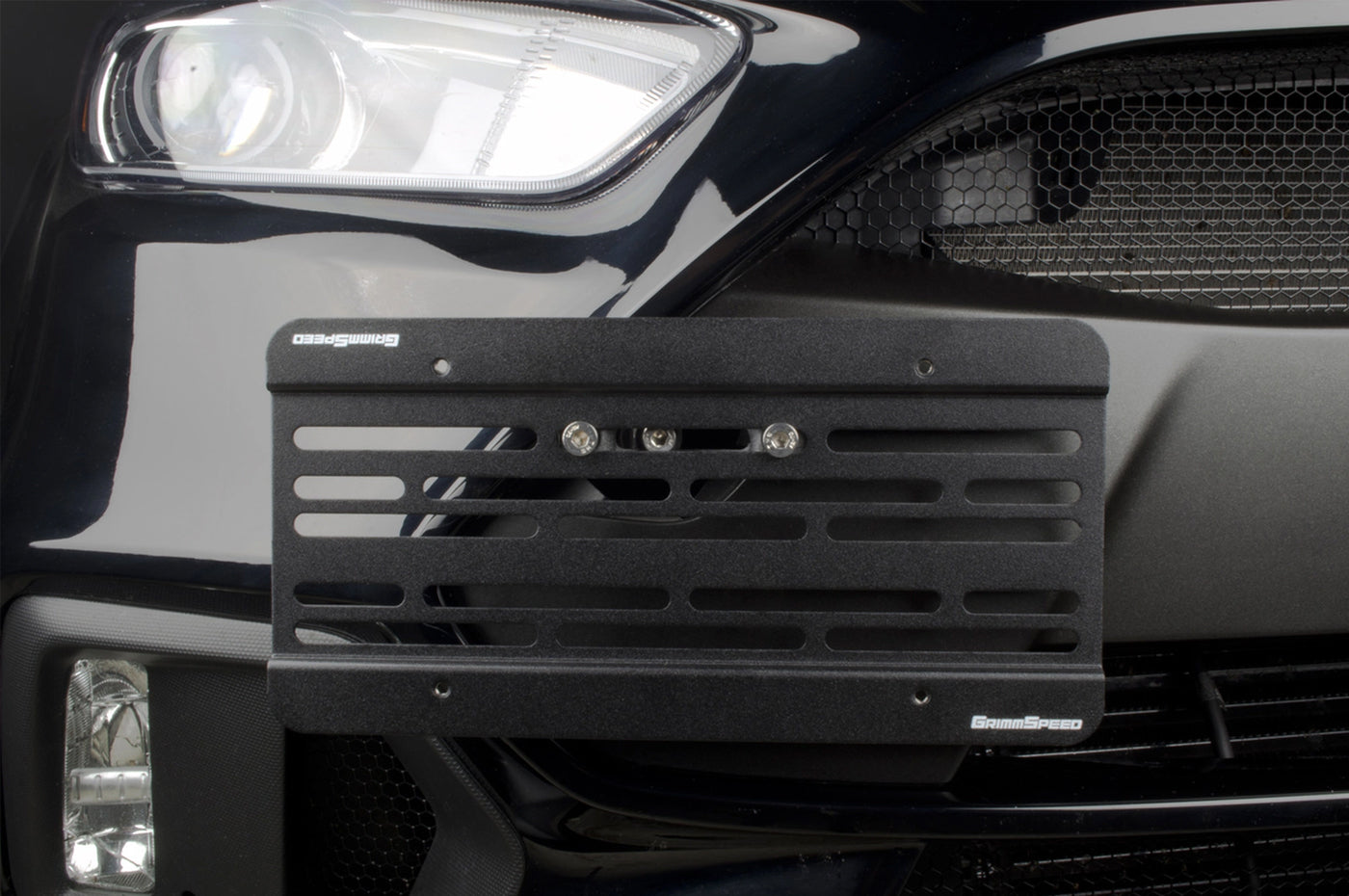 GrimmSpeed Front License Plate Relocation Kit for Focus RS (094070)