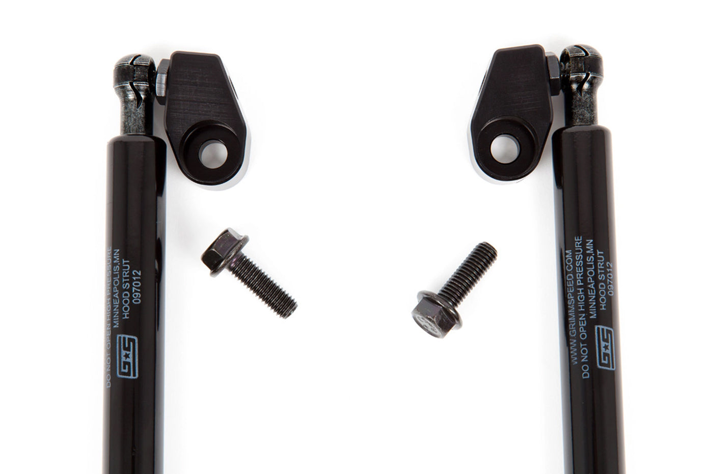 GrimmSpeed High Lift Hood Struts for 02-07 WRX/STi (097016)