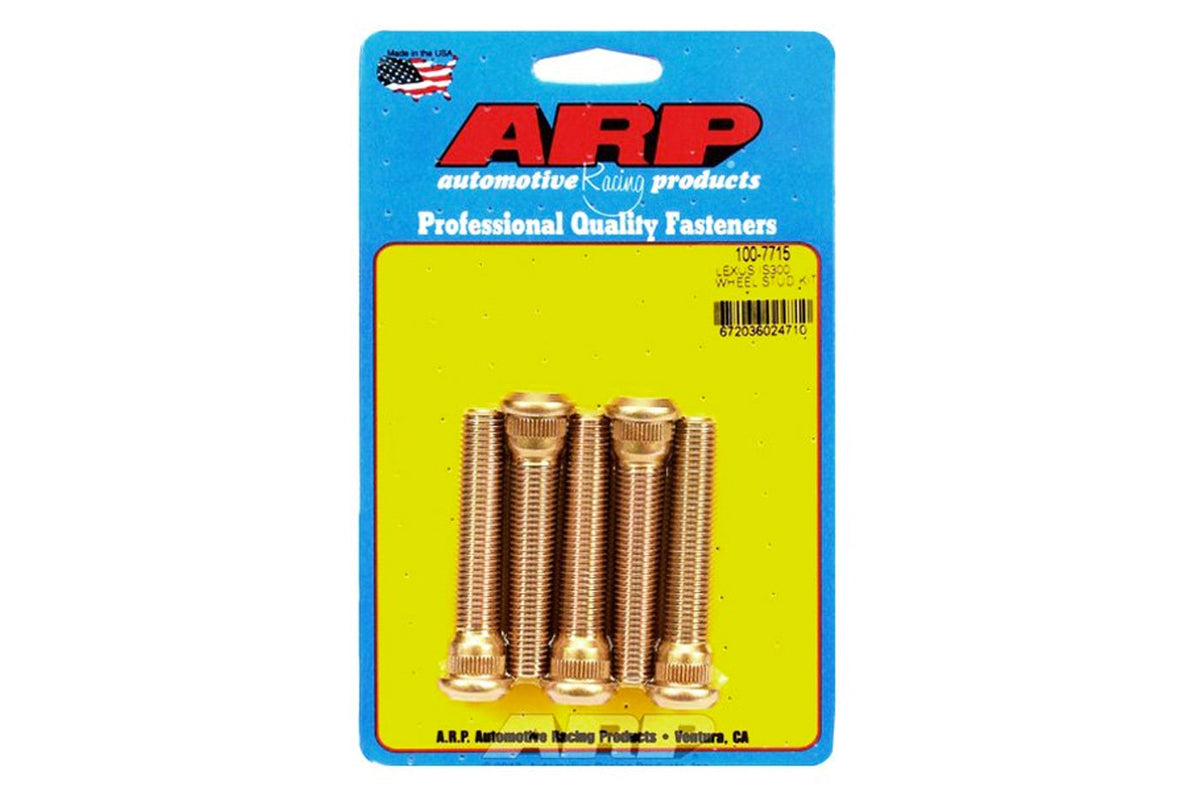 100-7715 ARP Extended Wheel Studs for MK3/MK4 Supra & IS300