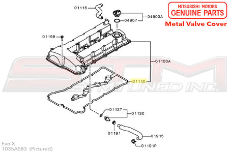 1035A583 Mitsubishi Valve Cover Gasket - Evo X