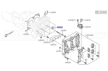 2022 WRX Diagram (LH Side)