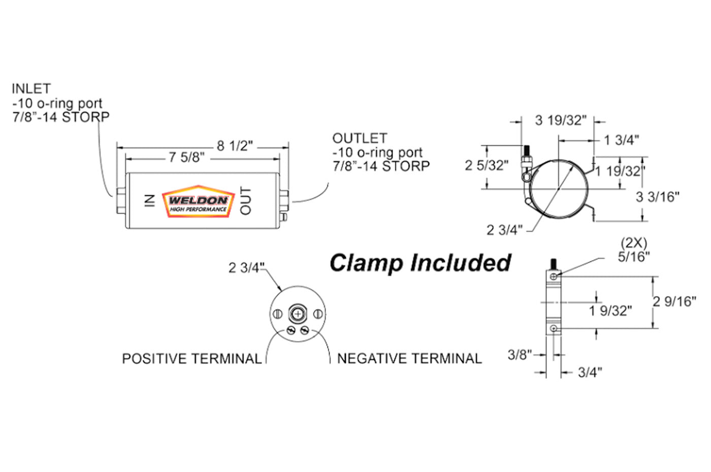 Weldon 1400 hp electric fuel pump schematics