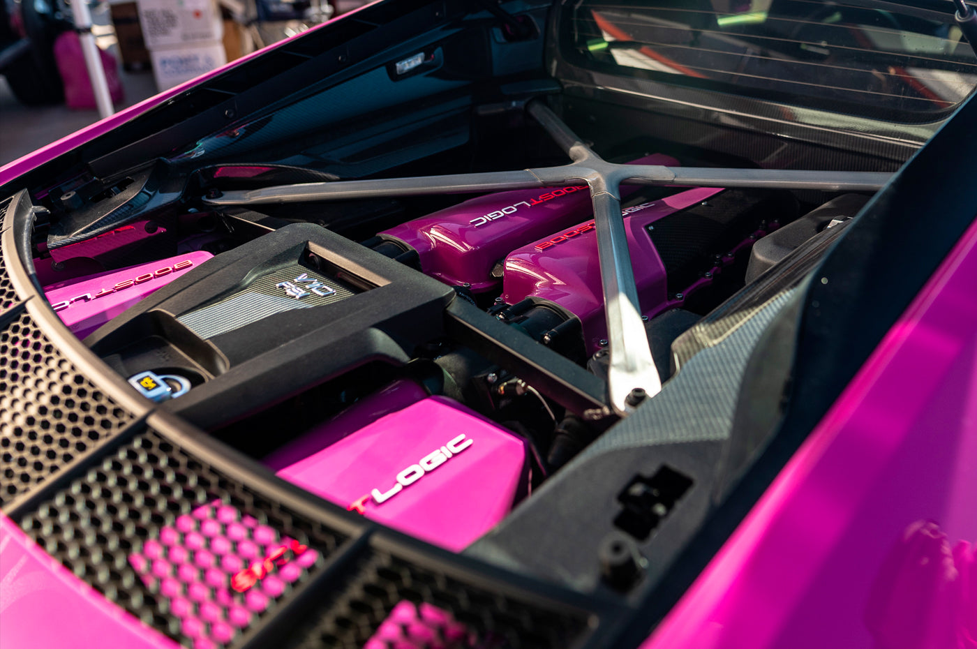 Boost Logic Billet / Carbon Fiber Intake Manifold for 17+R8/Huracan
