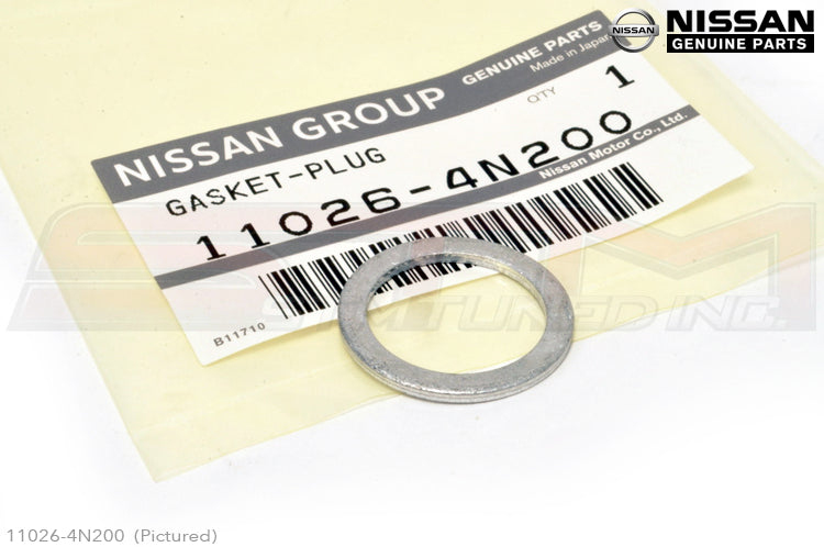 11026-4N200 Nissan Plug Gasket (Rear Diff Fill) (Front Diff Drain) - R35 GTR