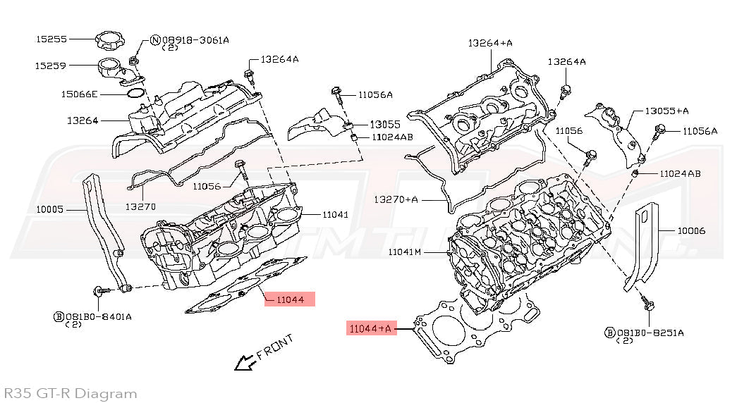 Nissan Head Gaskets - R35 GTR