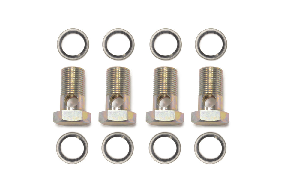 Mitsubishi OEM Engine Oil Cooler Line Banjo Bolt Set for Evo 7/8/9/X