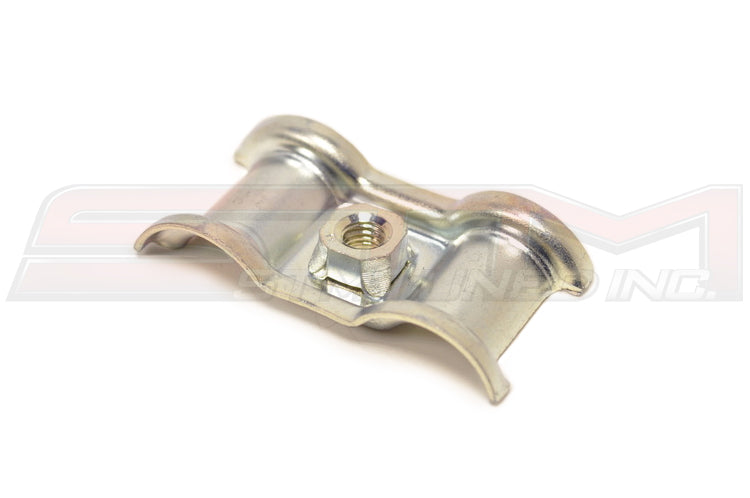 Mitsubishi OEM Engine Oil Cooler Line Bracket for Evo X Image © STM Tuned Inc.  Part Number 1226A015