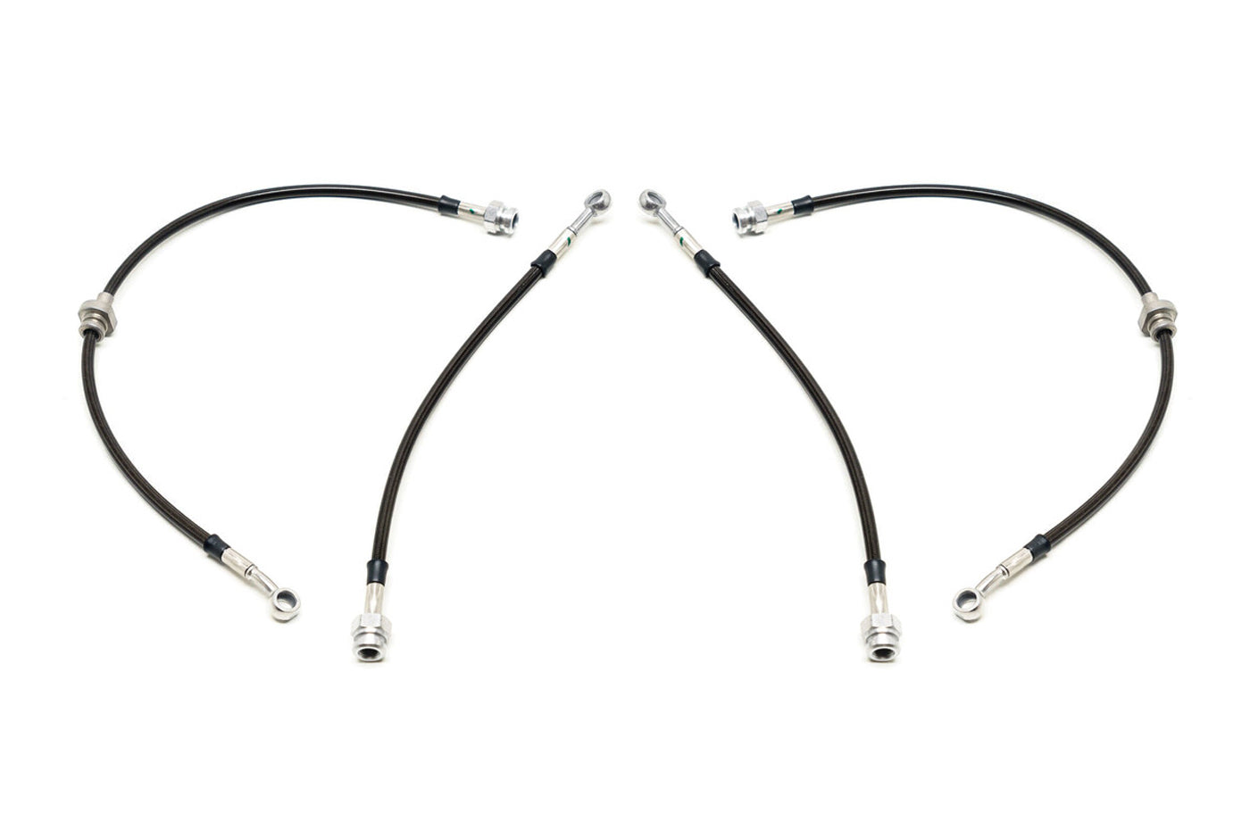 Goodridge Phantom Black Stainless Brake Lines for Focus RS (12339BKC)