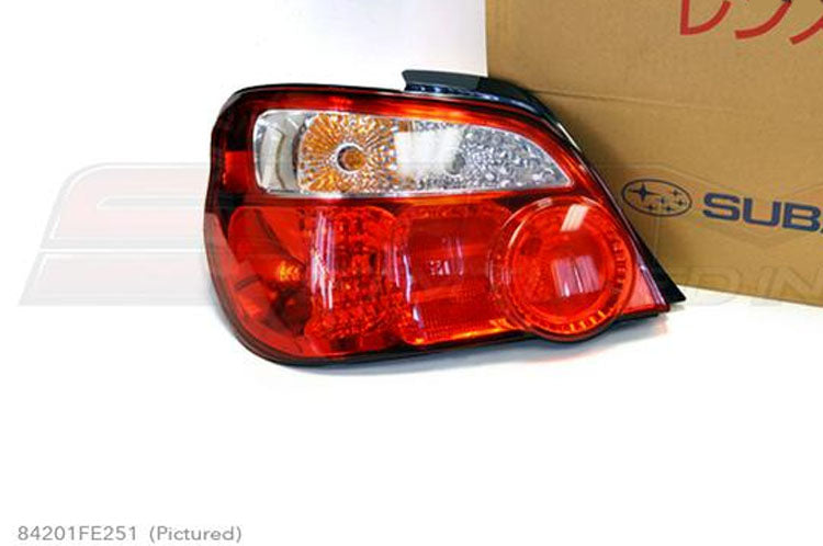 Subaru OEM Tail Lights (2004/2005 Red Style) - 02-07 WRX/STi