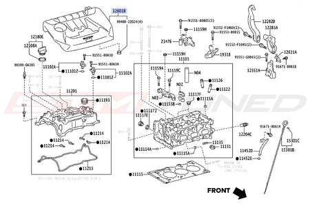 Toyota OEM Engine Cover for 2023+ Corolla GR (1260118010)