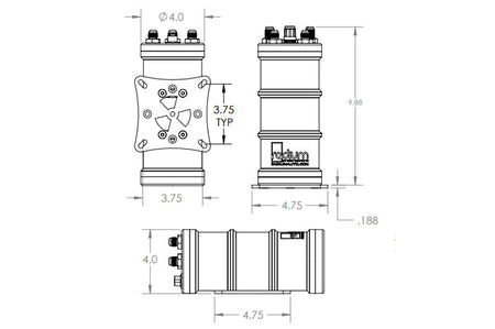 Radium FST Mounting Bracket (Wall/Floor Standard Mount) (13-0054)