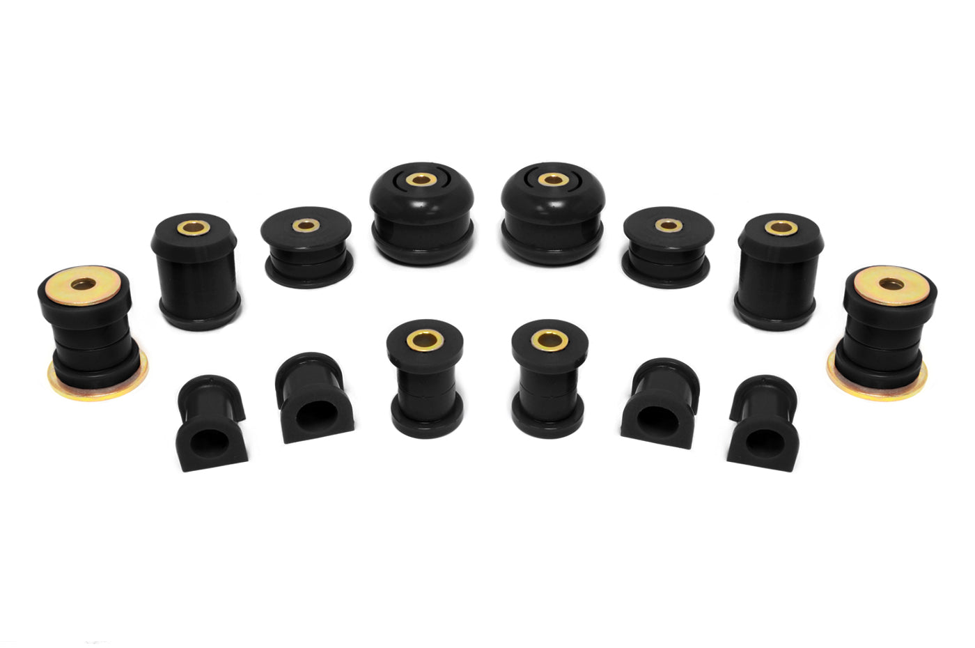 Prothane Total Suspension Bushing Kit Black for Evo 7/8/9 (13-2003-BL)