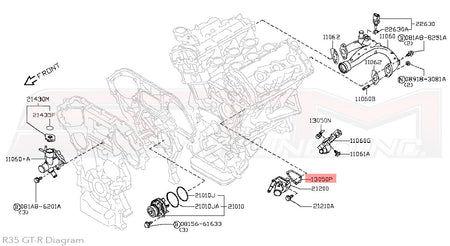 13050-31U00 Nissan Thermostat Gasket - GTR/350Z/370Z