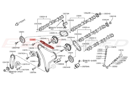 Nissan OEM Timing Chain Guide Tension Side for R35 GTR (13085-JF00A)