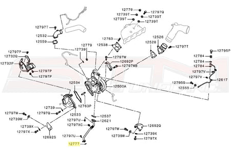  1310A344 OEM Evo X Diagram Placement