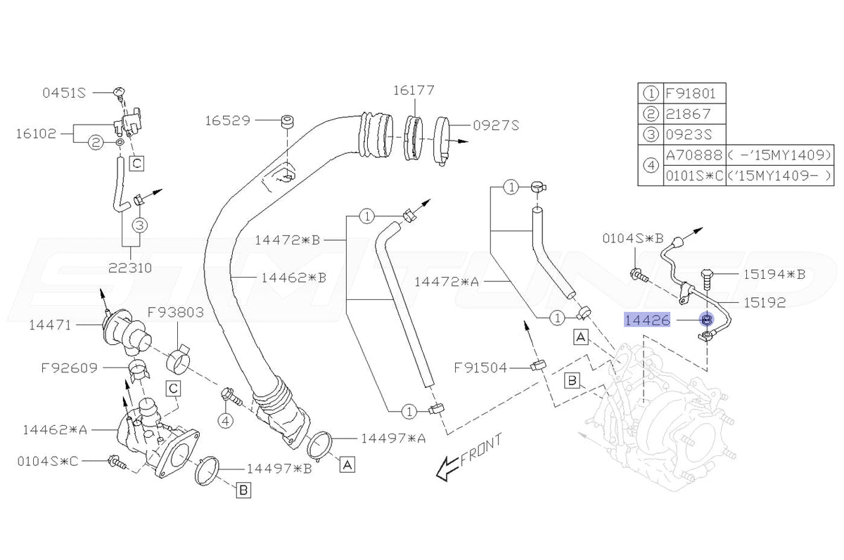 2015 WRX Diagram