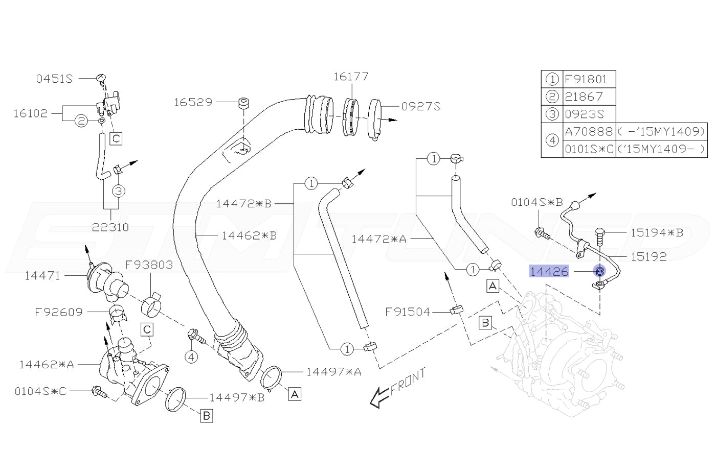 2015 WRX Diagram