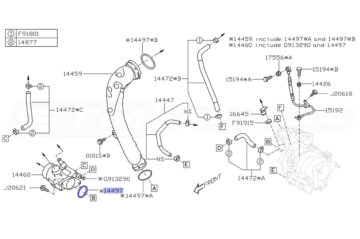 2022 WRX Diagram
