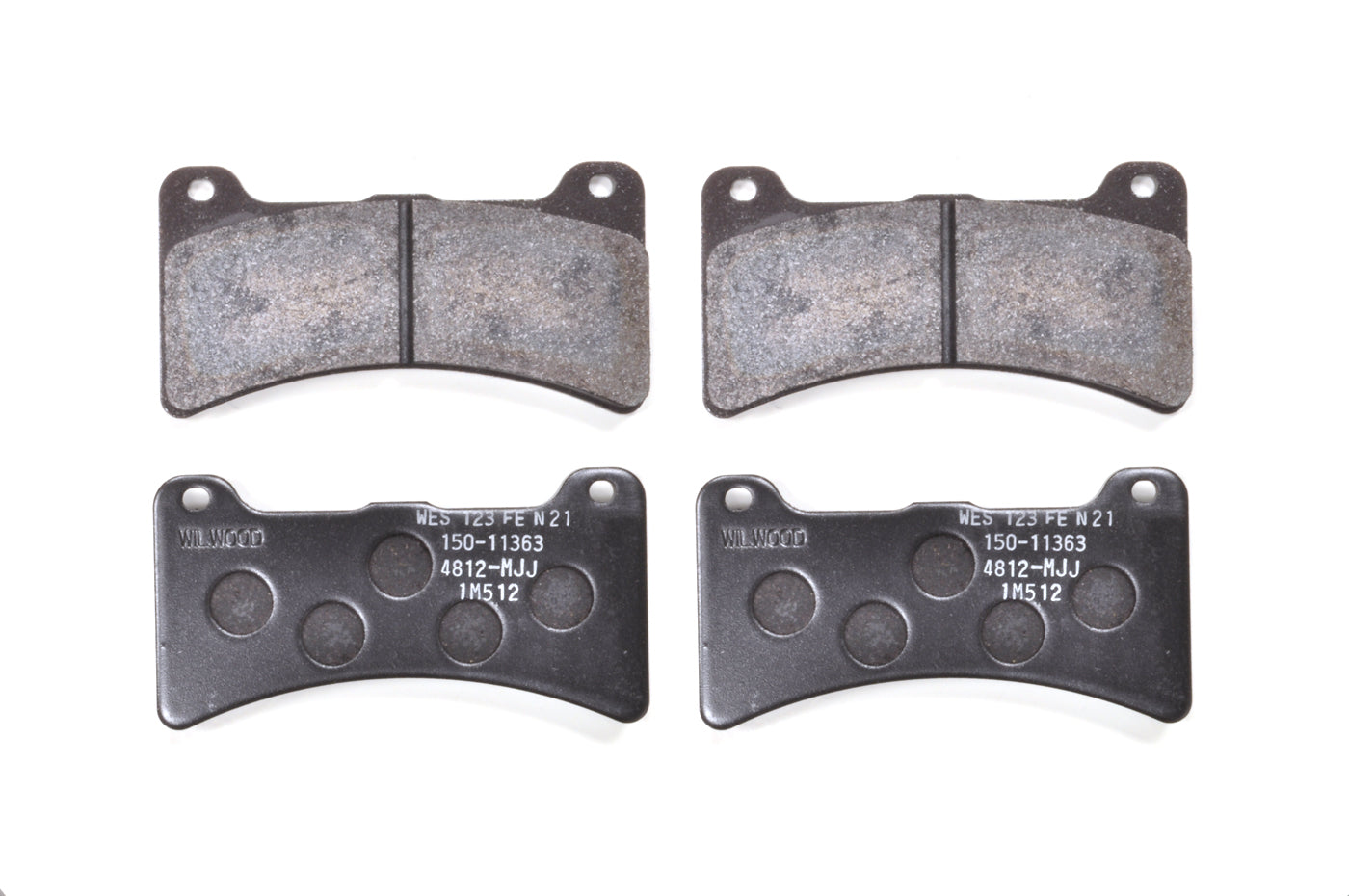 Wilwood Rear Pads for Foxbody Mustang Brake Kit (150-11396K)