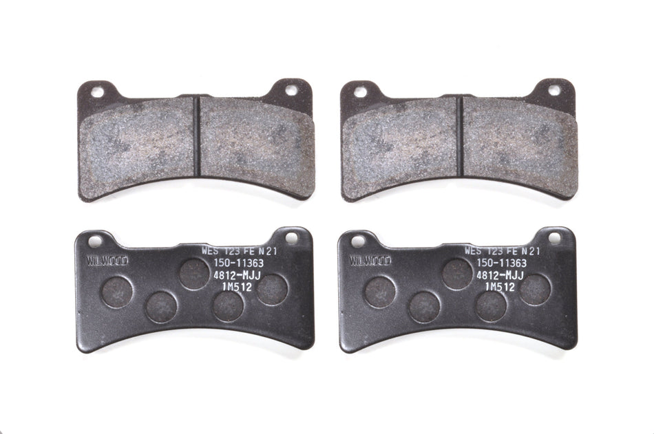 Wilwood Rear Pads for Foxbody Mustang Brake Kit (150-11396K)