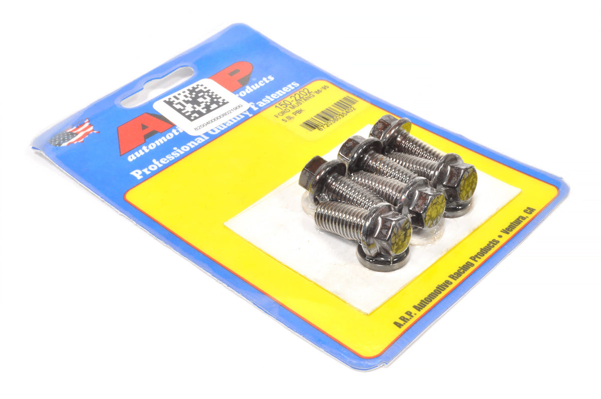 ARP Pressure Plate Clutch Cover Bolts for 86-95 Mustang (150-2202)