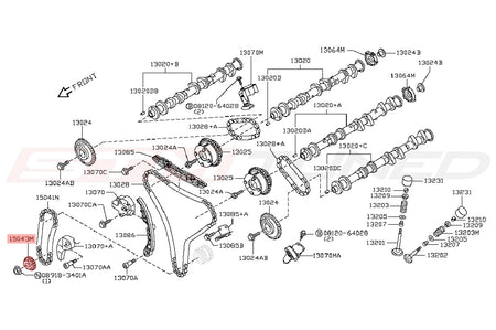 Nissan OEM Oil Pump Sprocket R35 GTR (15043-JF00A)