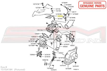 1515A184 Mitsubishi Turbo to Manifold Gasket - Evo 4-9/X