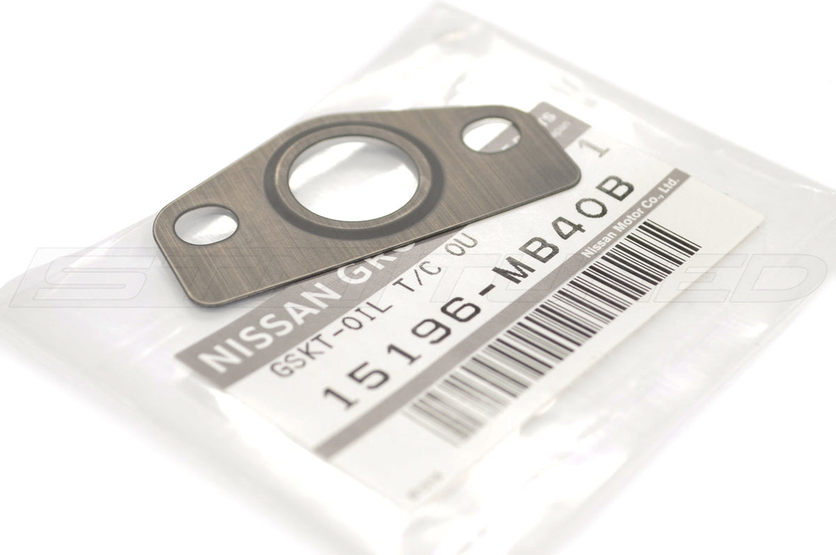 Nissan OEM Turbo Oil Return Block Gasket for R35 GTR (15196-MB40B)