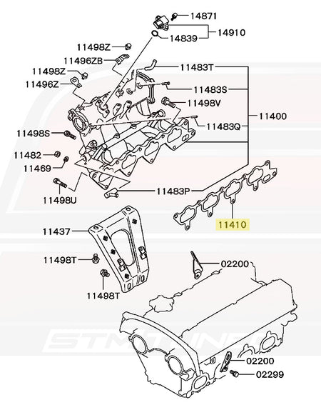 Evo 8 Intake Manifold Diagram