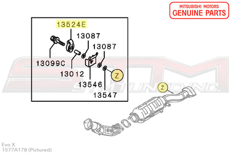 Mitsubishi Exhaust Downpipe Hanger - Evo X