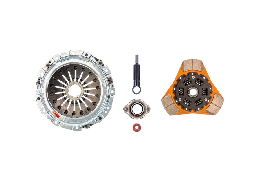 EXEDY Stage 2 Cerametallic 3 Puck Clutch Kit for Subaru STi 15951HD 15951