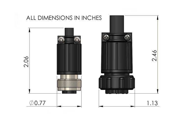 Metal Connector on the left