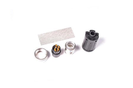 Radium External Bulkhead Metal Shell Connector (4 Pin) (17-0034)