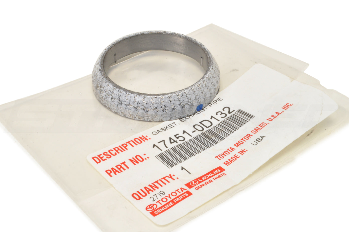 Lexus OEM Exhaust Donut Gasket for 2021+ IS300/IS350 (17451-0D132)
