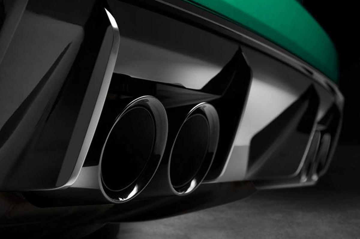 18308096126 BMW G8x M3/M4 Black Chrome Exhaust Tips