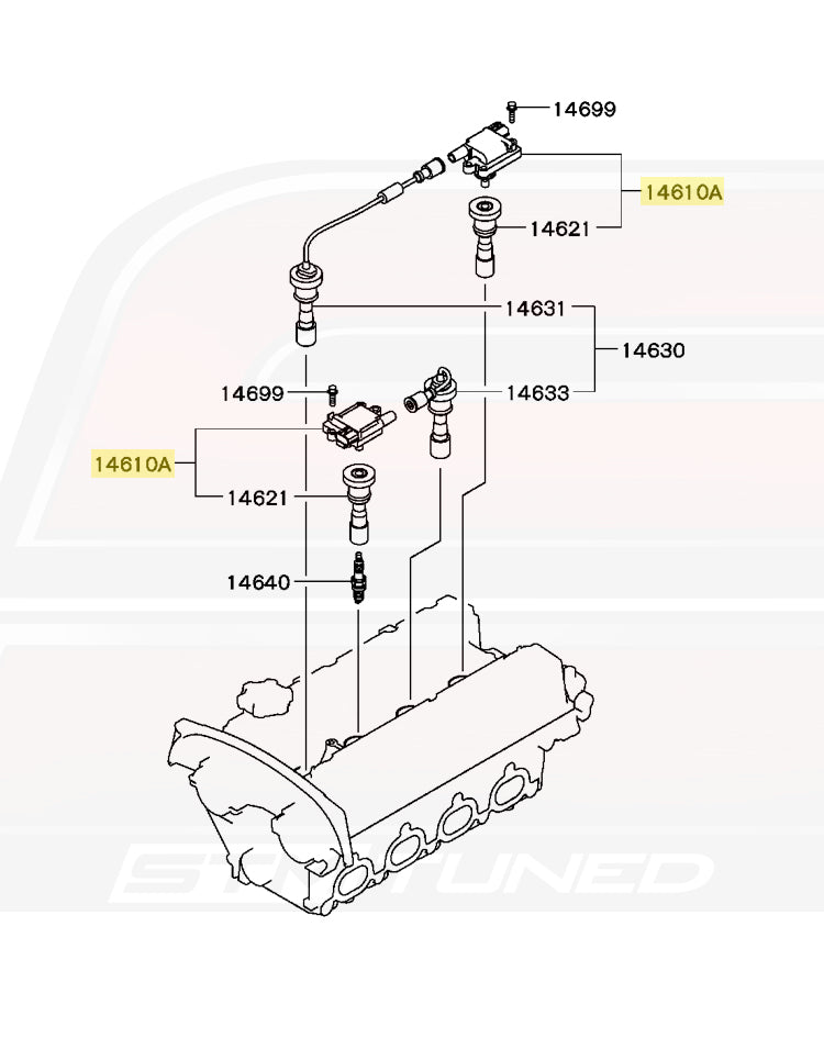 OEM Evo 7/8/9 Ignition Coils