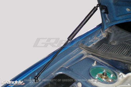 GReddy Carbon Fiber Hood Damper for 05-07 WRX/STi (18560101)