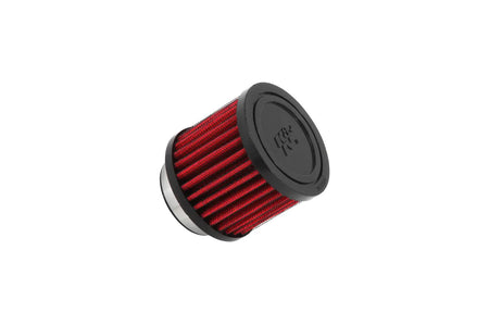 K&N Breather (62-1470) 1 3/4" ID Rubber Flange / Red Filter / Rubber Top